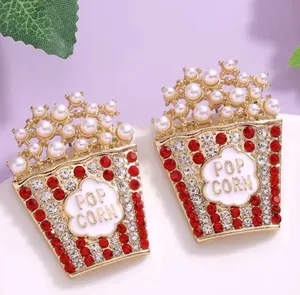 Movie Popcorn Earrings thumbnail 4
