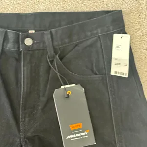 Levi's x McLaren Speed Baggy Jeans Black Formula 1 Racing Womens Sz 29 thumbnail 4