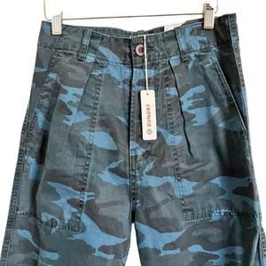 Sundry Nwt Camo Pocket Pant - Mineral Wash Blue Size 25 thumbnail 2