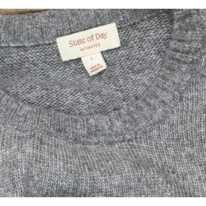 NEW State Of Day Indulge Rest Sweater Pewter Lounge 100188601MS Pewter Gray L thumbnail 4