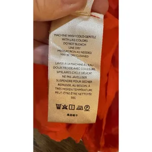 Anthropologie Maeve Twist-Front Mini Dress Linen‎ Size XL Sundress thumbnail 8