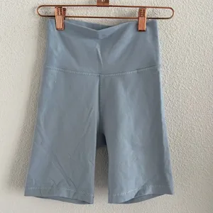 Aritzia TNA Longline Biker Short Bike Short Blue Gray XS thumbnail 1