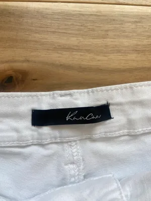KanCan white Jean shorts thumbnail 4
