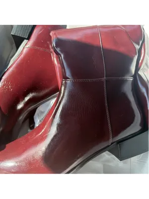 NEW Shoe'N Tale Chunky Low Heel Pointed Toe Winter Knee High Boots 8 thumbnail 4