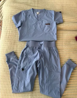 Monarch Scrub Set Women’s XS Blue thumbnail 1
