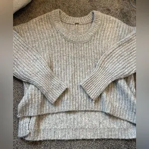 Free People Chunky Knit Sweater thumbnail 1