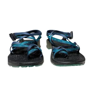 Chacos Z Cloud 2 Womens 7 Blue Teal Toe Loop Sport Sandals Hiking Water Outdoor thumbnail 2