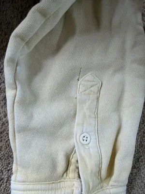 Aerie Cream Oversized Polo Sweatshirt – Size M thumbnail 7