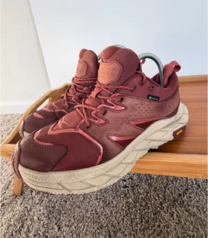 Hoka Anacapa Gototex Megagrip Women’s 9 B Trainers Sneakers Maroon Coral thumbnail 12