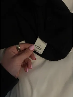 Black Button Tank Shein thumbnail 3