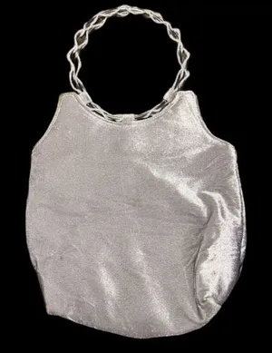 Vintage Victoria's‎ Secret Velvet Silver Handbag thumbnail 1