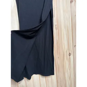 NWT Lulus Power to Wow Black One-Shoulder Cutout Midi Dress Party Night Out XS thumbnail 4