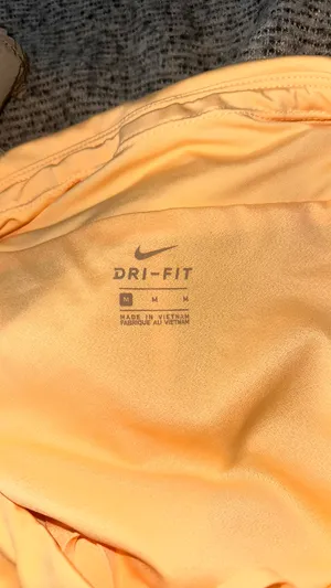 Bright orange Nike Dri-fit running shorts M thumbnail 5