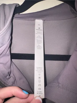 lululemon athletica Women's Hooded Zip Vintage Define Jacket in Mauve Gray thumbnail 3
