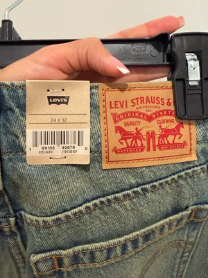 Levi’s Superlow Loose Yoke Jeans Women’s 24x32 NWT thumbnail 7