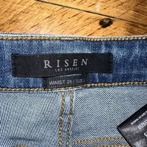 Risen distressed 26/3 straight leg boutique normcore jeans thumbnail 2