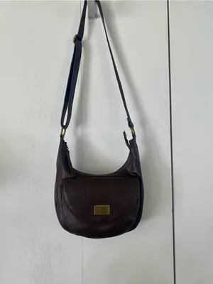 Frye & Co. Brown Faux Leather Hobo Bag thumbnail 4
