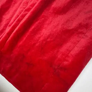 J Crew Long Sleeve Shift Dress Sz 18 Red Stretch Velvet‎ Holiday Cocktail Preppy thumbnail 8