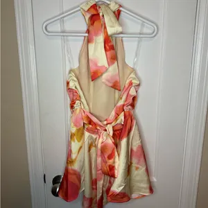 New NWT Peppermayo Diablo Backless Mini Dress - Mimosa Blossom size 2 thumbnail 4