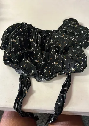 American Eagle Outfitters Crop Top Floral thumbnail 1