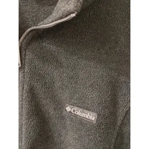 Columbia Womens 1X Benton Springs Full Zip Fleece Jacket Gray Gorpcore Granola thumbnail 3