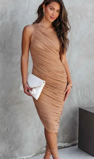 Ruched Dress thumbnail 1