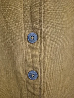 Anthropologie Pilcro Button yellow summer bohemian Shirt Dress size XS thumbnail 5