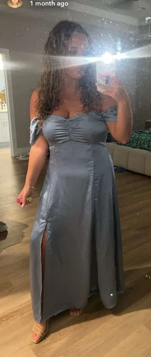 american eagle silk dress!  thumbnail 1