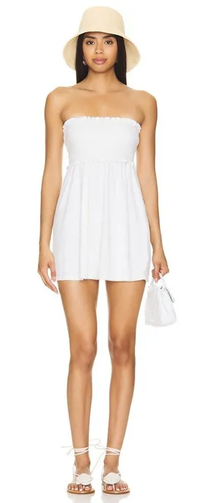 NWT- Lovers & Friends White Strapless NIKKI MINI‎ DRESS Size: XL thumbnail 1