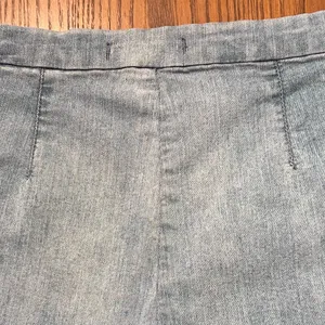 Free People High-Rise Side Zipper Sailor Pin-Up Girl Denim Jean Shorts Size 28‎ thumbnail 9