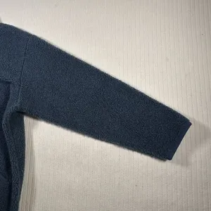 VTG Liz Claiborne Fleece Pullover Sweater Womens XL Blue Henley Snap Fuzzy Cozy thumbnail 10
