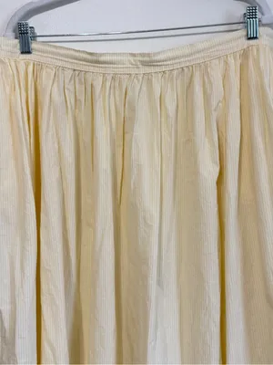 Aerie Yellow Striped The New Essential Skirt Size XL thumbnail 4