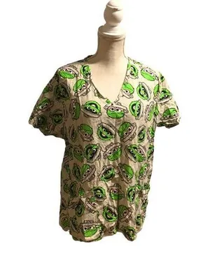 Sesame Street Scrubs Top thumbnail 1