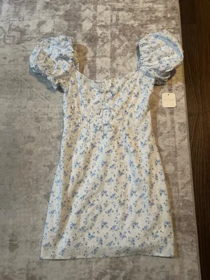 Altar'd State Mini Floral Dress thumbnail 1