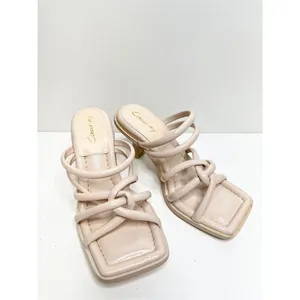 CircusBy Sam Edelman Sandala Womens‎ Size 7 Tan Square Toe Slip On Heels thumbnail 3