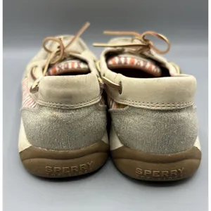 Sperry Top Sider Women's Boat Shoes Loafers Sz 9 Tan Orange Casual‎ thumbnail 4