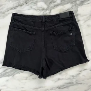Hidden Jeans Pixie High Rise Distressed Denim Shorts • Sz M thumbnail 7