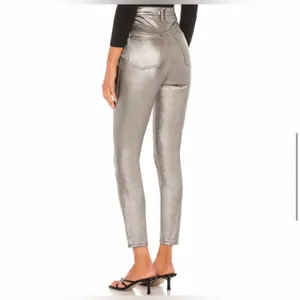 Free People We the Free Phoenix Coated High-Rise Skinny‎ Jeans in Silver Size 27 thumbnail 9
