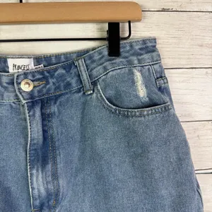 Princess Polly High Waisted Denim Shorts Size 10 thumbnail 3
