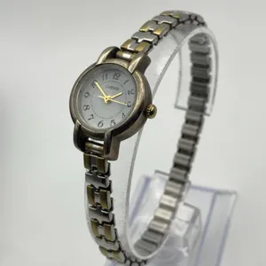 Elegant Ladies' Two-Tone Carriage by Timex Watch Working New Battery thumbnail 3