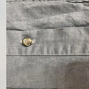Embroidered Gray Button thumbnail 2