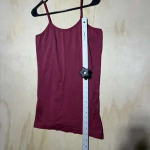 Massini Womens 3X Burgundy Camisole Tank Tops Stretch Layering Basics Lot Of 2 thumbnail 5