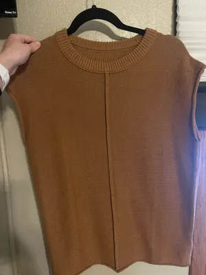 Sweater Top Brown thumbnail 1