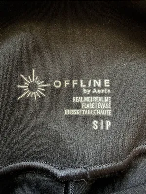 OFFLINE By Aerie Real Me High Waisted Crossover Flare Leggings thumbnail 4