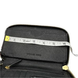 MICHAEL KORS Black Zip Around Wallet thumbnail 5