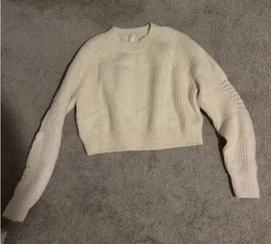 Kerisma Creme Cropped Sweater thumbnail 1