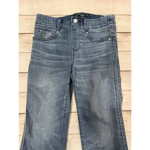 Liverpool Los Angles Women’s Gia Glider Crop Blue Denim Pull On Jeans Size 2/26 thumbnail 2