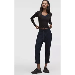 Lululemon Dance Studio Mid Rise Joggers True Navy Lightweight Cargo Pants Size 2 thumbnail 2