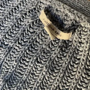American Eagle Chunky Cardigan Blue Gray Knit Button Front Sweater Women’s thumbnail 5