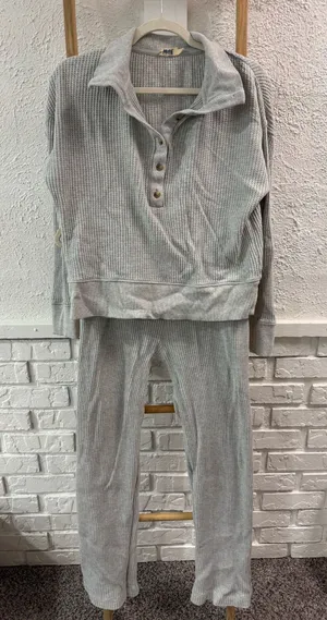 Faherty Waffle Knit Lounge Set thumbnail 1